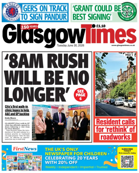 Cover of Glasgow Times