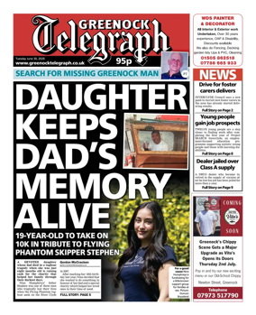 Cover of Greenock Telegraph
