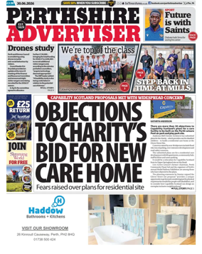 Cover of Perthshire Advertiser