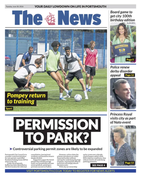 Cover of Portsmouth News