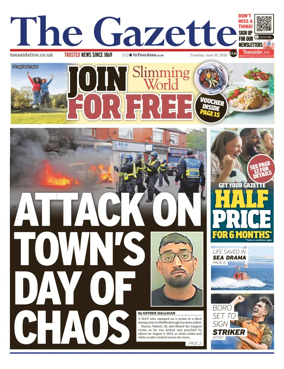 Cover of Teesside Evening Gazette