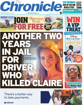 Cover of The Chronicle (UK)