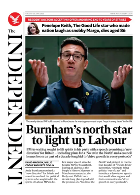 Cover of The Independent