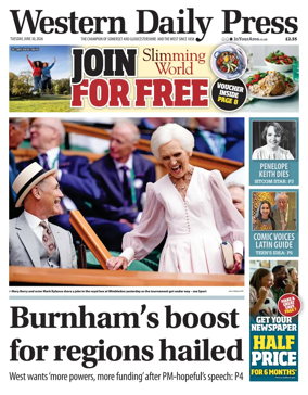 Cover of Western Daily Press