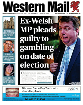 Cover of Western Mail