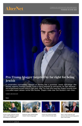 Cover of AlterNet