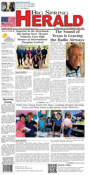 Cover of Big Spring Herald