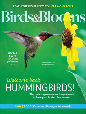 Cover of Birds and Blooms