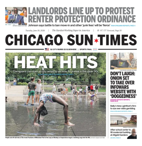 Cover of Chicago Sun-Times