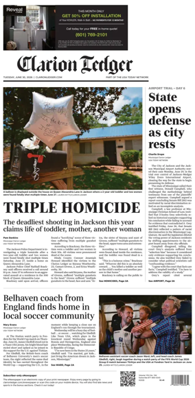 Cover of Clarion Ledger