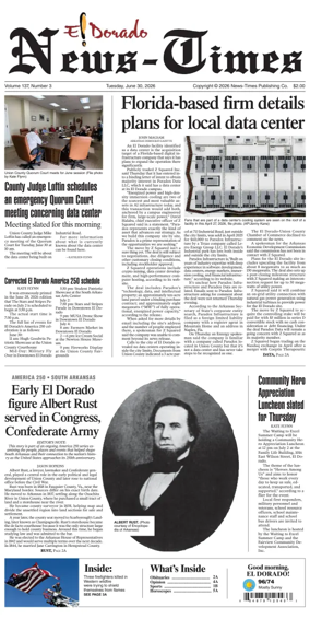 Cover of El Dorado News-Times