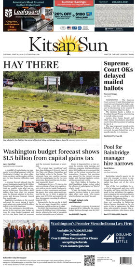 Cover of Kitsap Sun