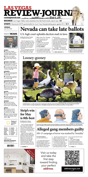 Cover of Las Vegas Review-Journal