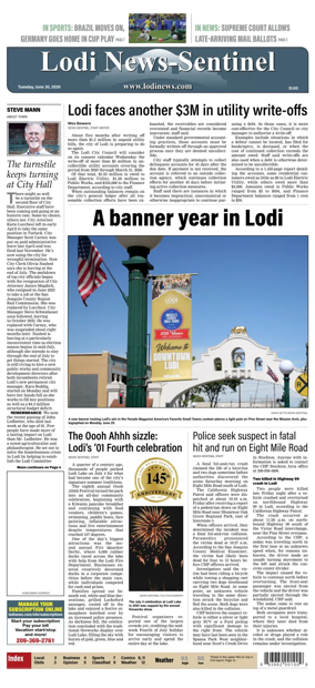 Cover of Lodi News-Sentinel