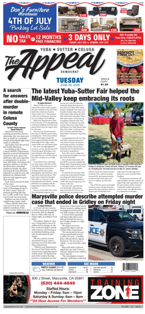 Cover of Marysville Appeal-Democrat