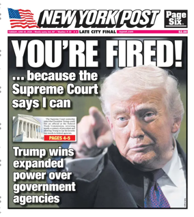 Cover of New York Post