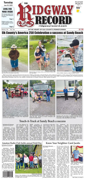 Cover of Ridgway Record