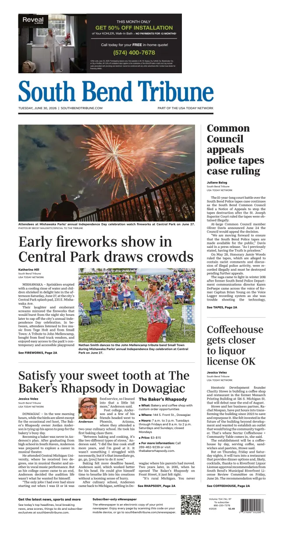 Cover of South Bend Tribune
