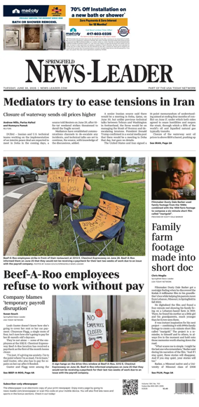 Cover of Springfield News-Leader