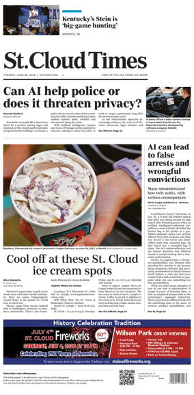 Cover of St. Cloud Times