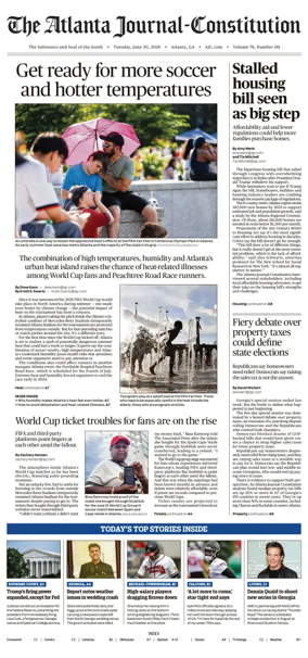 Cover of The Atlanta Journal-Constitution