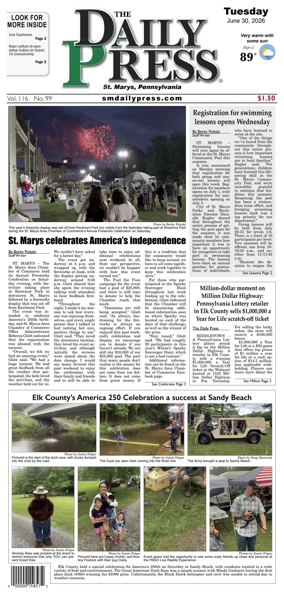 Cover of The Daily Press