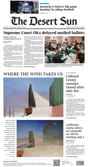 Cover of The Desert Sun