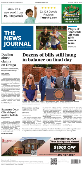 Cover of The News Journal