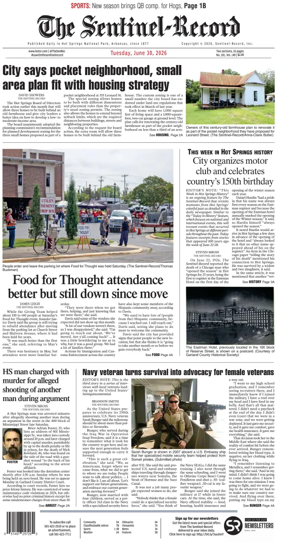Cover of The Sentinel-Record