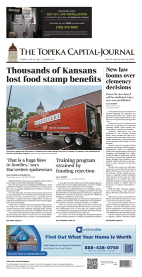 Cover of The Topeka Capital-Journal