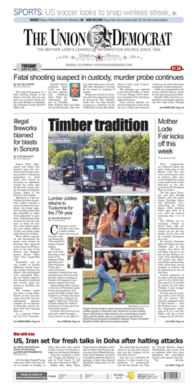 Cover of The Union Democrat