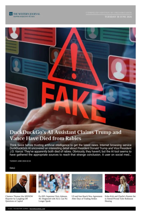 Cover of The Western Journal