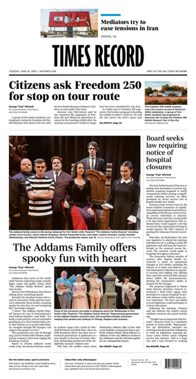 Cover of Times Record (Ft. Smith Southwest)