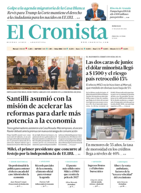 Cover of El Cronista