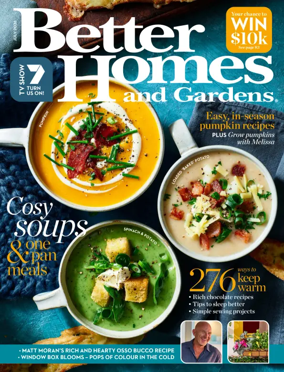 Cover of Better Homes and Gardens (Australia)