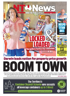 Cover of NT News