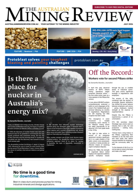 Cover of The Australian Mining Review