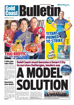 Cover of The Gold Coast Bulletin