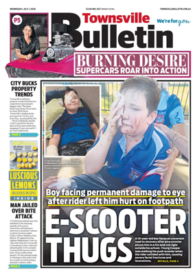 Cover of Townsville Bulletin