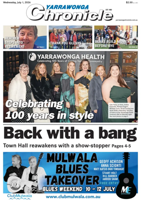 Cover of Yarrawonga Chronicle