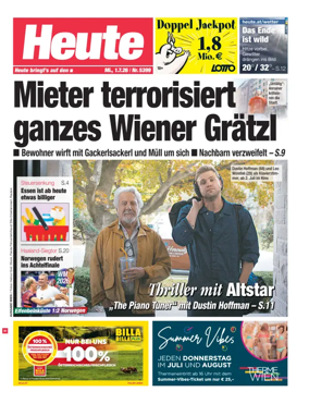Cover of Heute - Wien Ausgabe