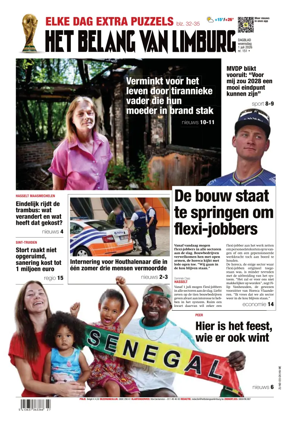 Cover of Het Belang van Limburg