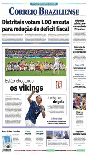 Cover of Correio Braziliense
