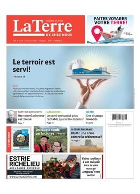 Cover of La Terre de chez nous