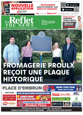 Cover of Le Reflet (The News)