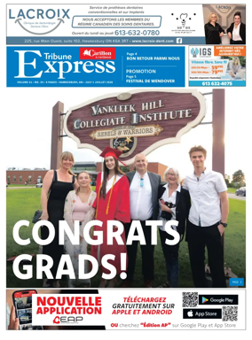 Cover of Tribune Express