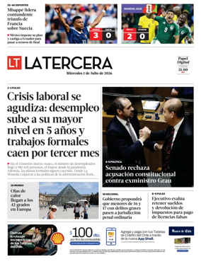 Cover of La Tercera