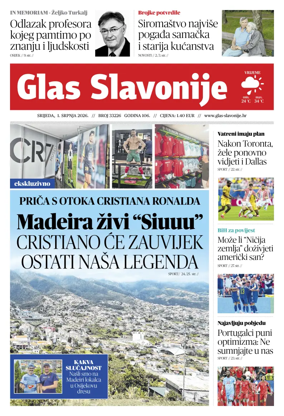 Cover of Glas Slavonije