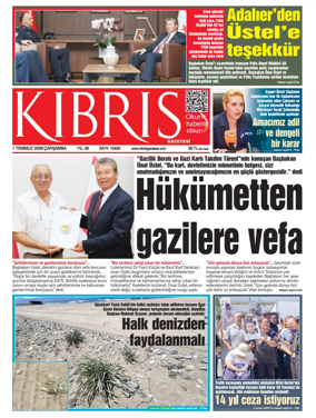 Cover of Kibris Gazetesi