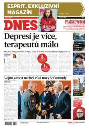 Cover of Dnes Prague Edition
